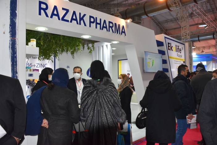 طلای سبز شرکت رازک در نمایشگاه مکمل های رژیمی